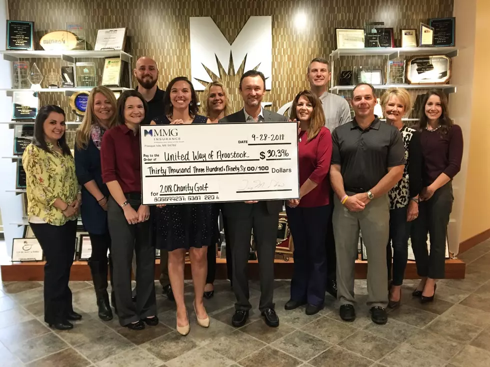 MMG Insurance Makes Record Donation to United Way of Aroostook