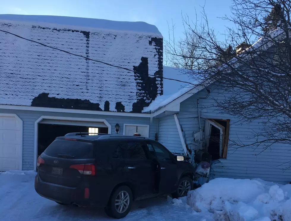 Perham Residence Struck by SUV in Saturday Morning Crash