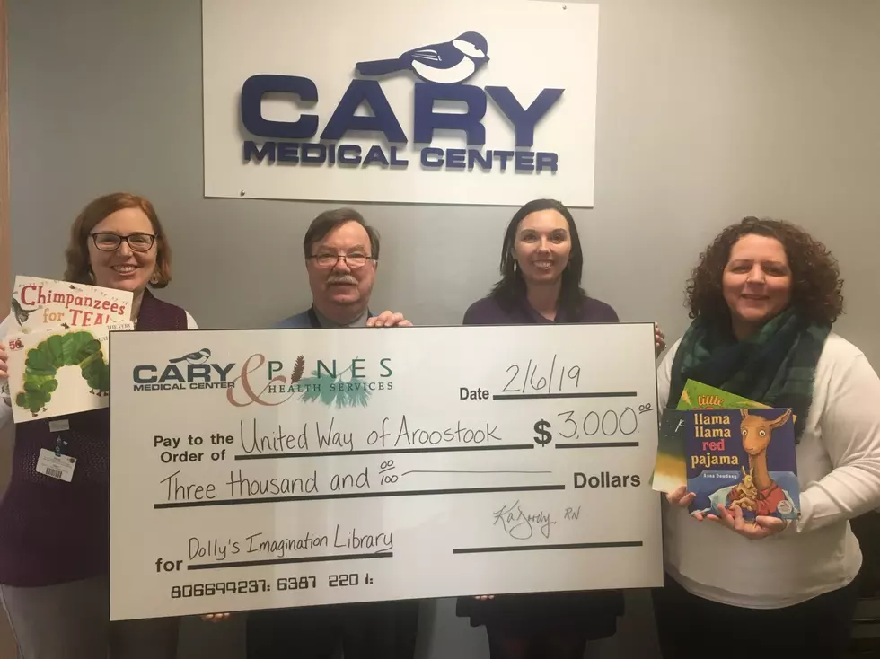 Early Literacy Program Gets Donation From Cary Medical Center