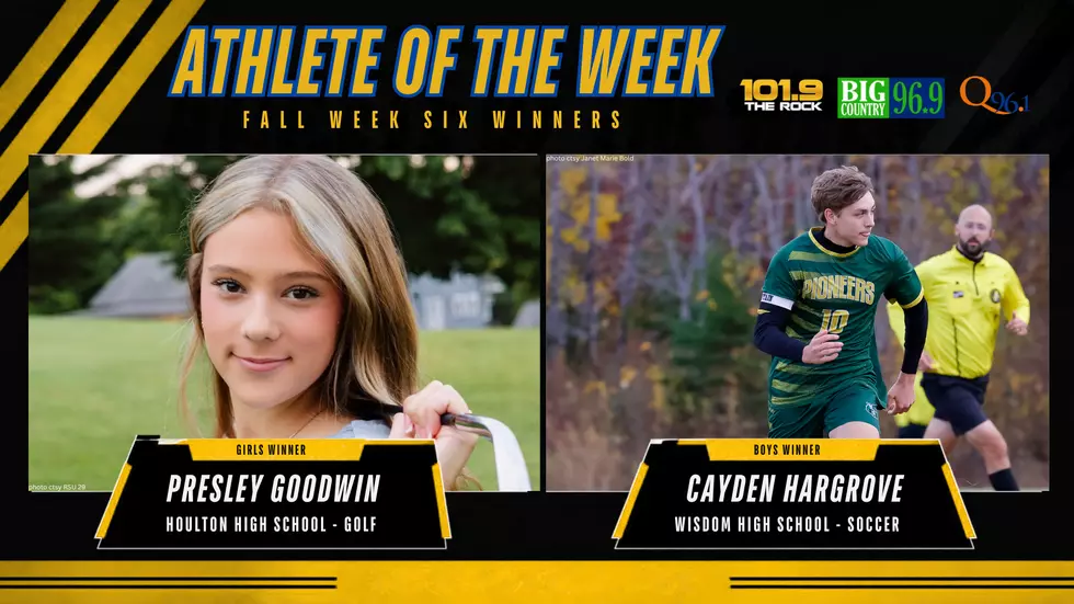 Wisdom’s Hargrove and Houlton’s Goodwin named Fall Week Six Athletes of the Week