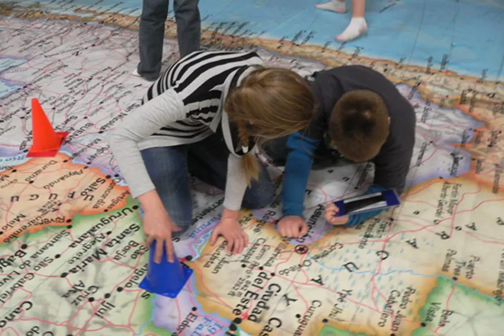 World’s Largest Map of Asia to Visit Gentile Hall