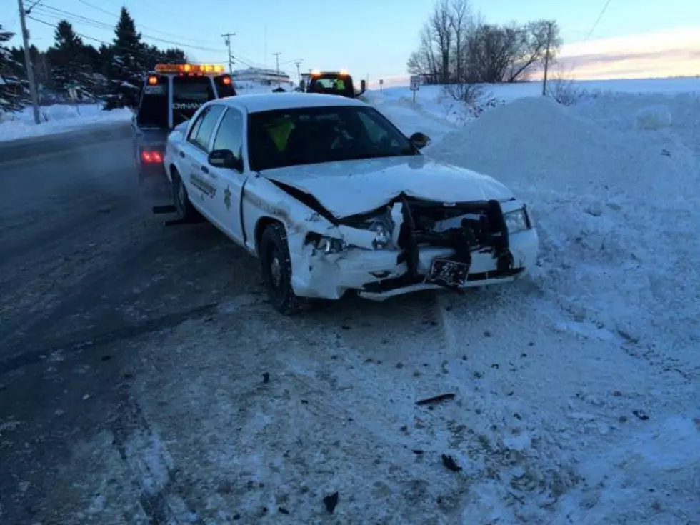 Sheriff’s Department Cruiser Involved in Presque Isle Accident