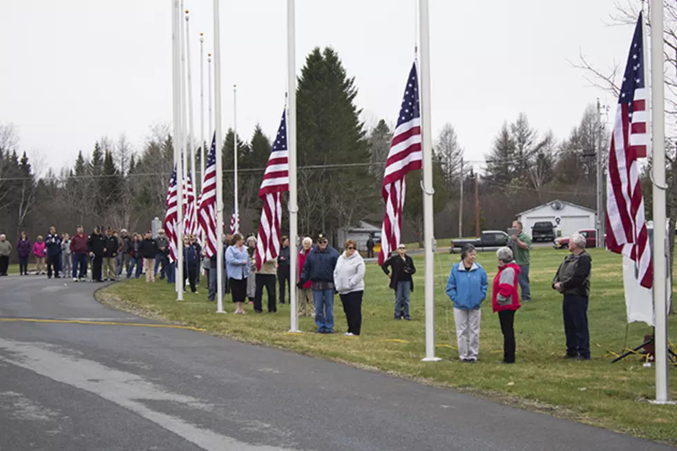 2014 Flag Raising at Northern Maine Veterans Cemetery in Caribou [PHOTOS & VIDEO]
