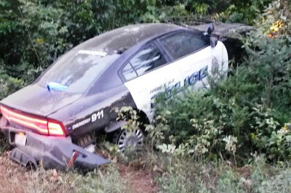 Presque Isle Man Charged After Crashing Stolen Police Cruiser