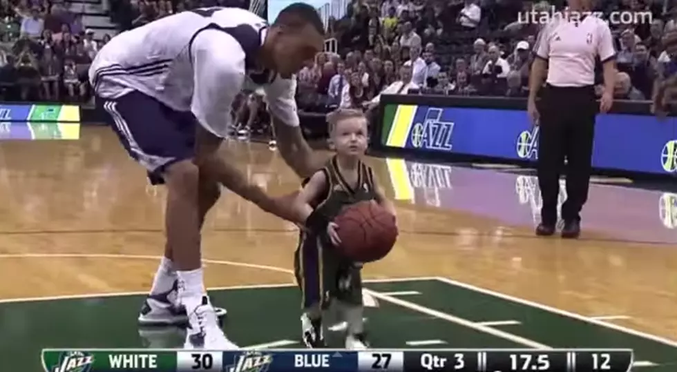 [VIDEO] 5-Year-Old JP Gibson Plays for the Utah Jazz