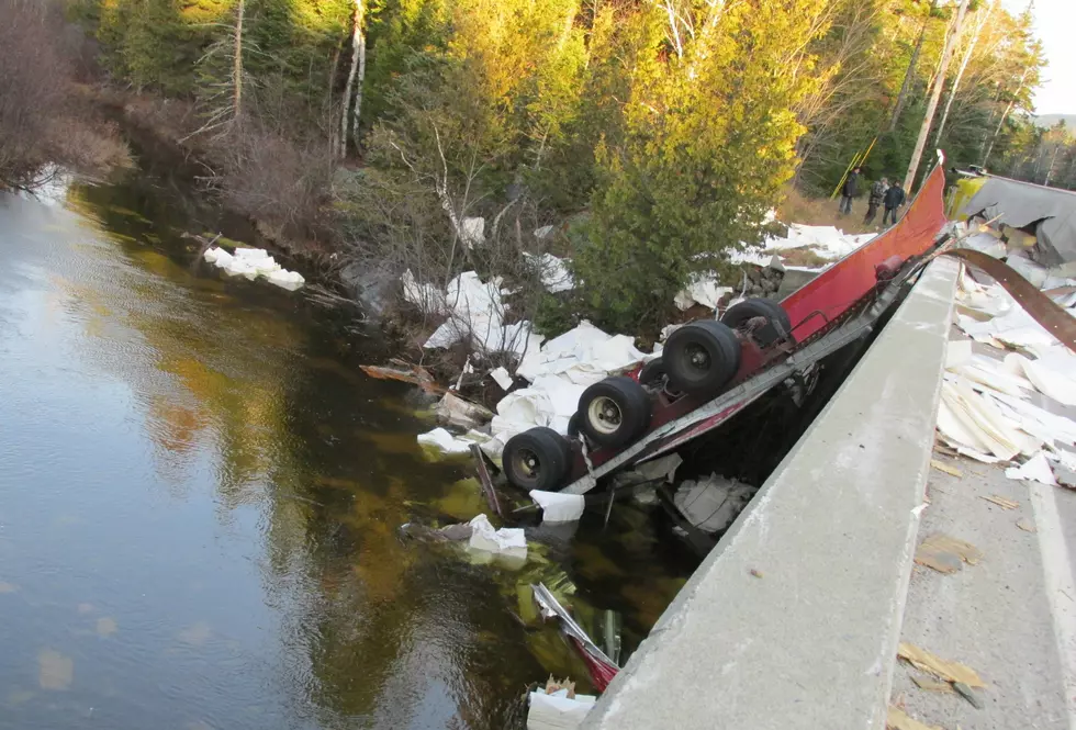 Tractor-Trailer Crash at Maine-Quebec Border [PHOTOS]