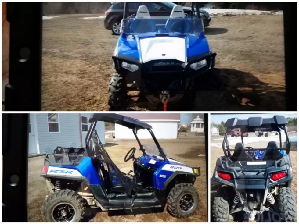 RCMP Investigating Theft of Side-By-Side Off-Road Vehicle