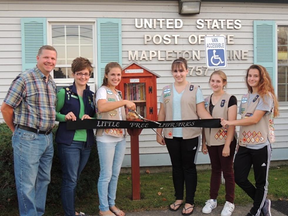 Special Ribbon Cutting for Mapleton Girl