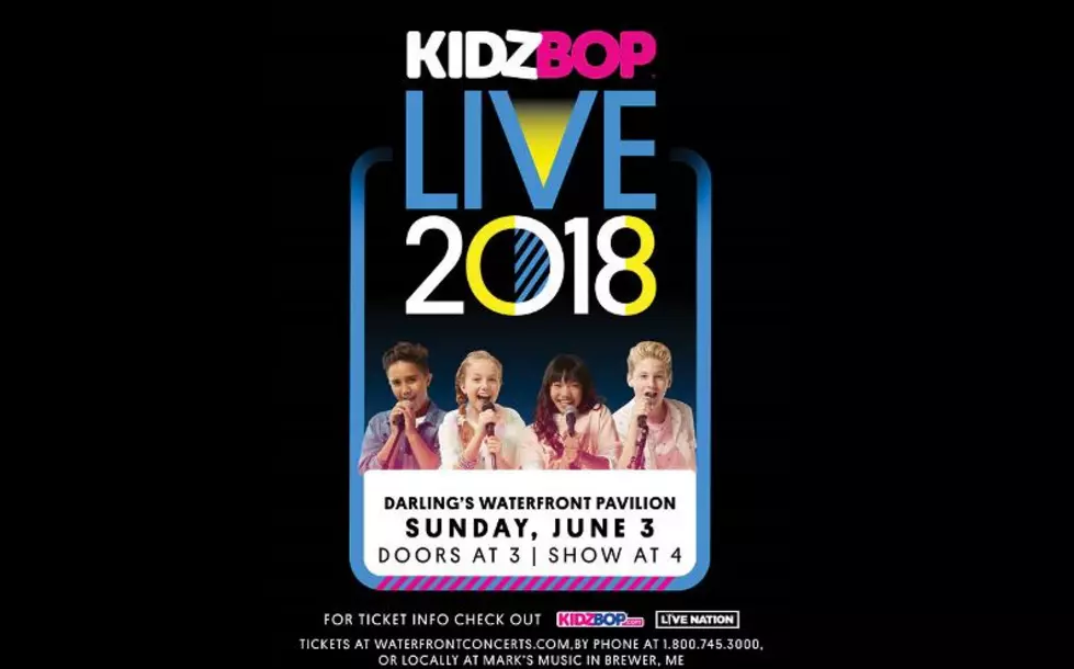Kidz Bop Live 2018 Tour, June 3, Darling’s Waterfront Pavilion! Presale Code!