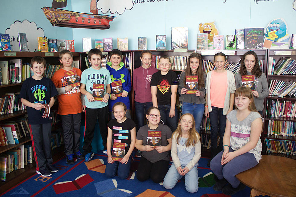 Mapleton Fifth-Graders Read The Book They Wrote About The Leisure Village Writers [VIDEO]
