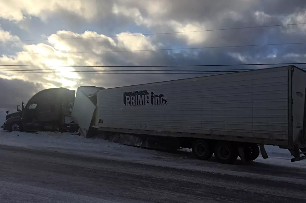 Icy Roads Blamed in Tractor-Trailer Crash in Bridgewater