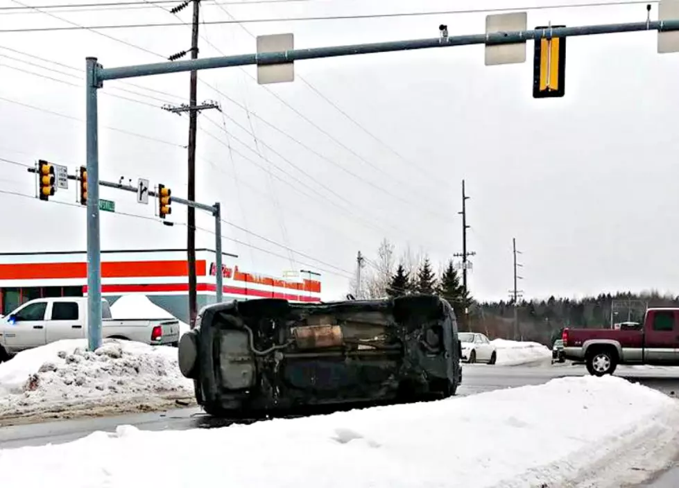 Two Men Sustain Minor Injuries in Presque Isle Crash