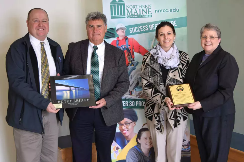Loring Job Corps Presents Award To Northern Maine Community College