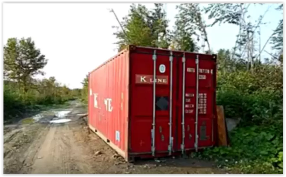 Crime Stoppers Searching For Container Theft In Kedgwick, New Brunswick (VIDEO)