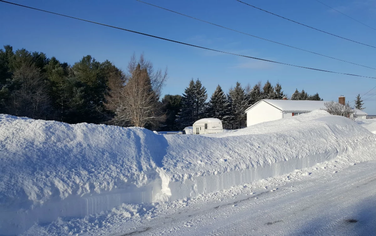 Who S Got The Biggest Snow Banks In The County