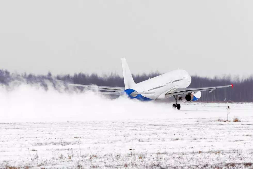 Plane Slides Off Runway at Presque Isle International Airport