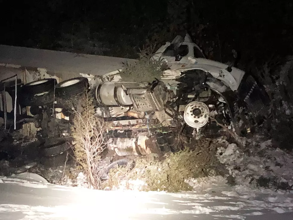Tractor-Trailer Crash on I-95 in Island Falls