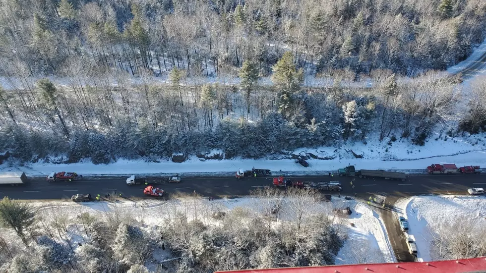 UPDATE: 30 Vehicles Involved in I-95 Pileup in Carmel, Maine