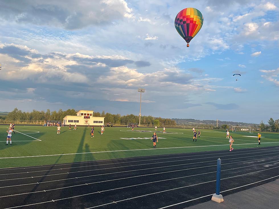 Soccer Fans & Players in Presque Isle Treated to Balloon Fest