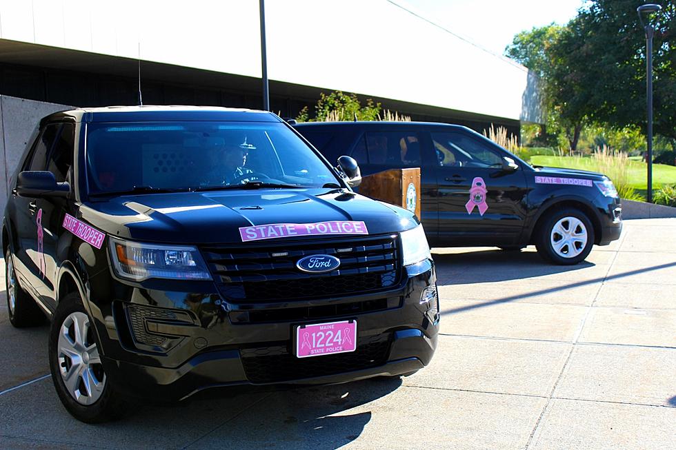 Maine State Police Unveil Projects For Breast Cancer Awareness Month