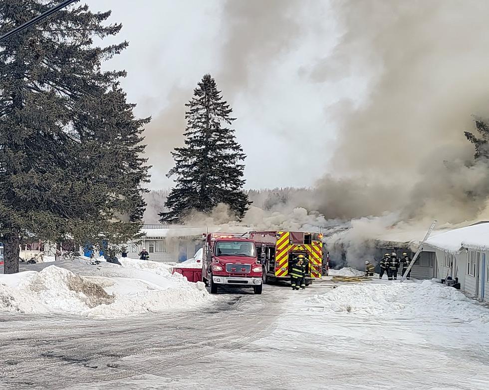 Riverside Motor Court in Caribou Destroyed in Fire