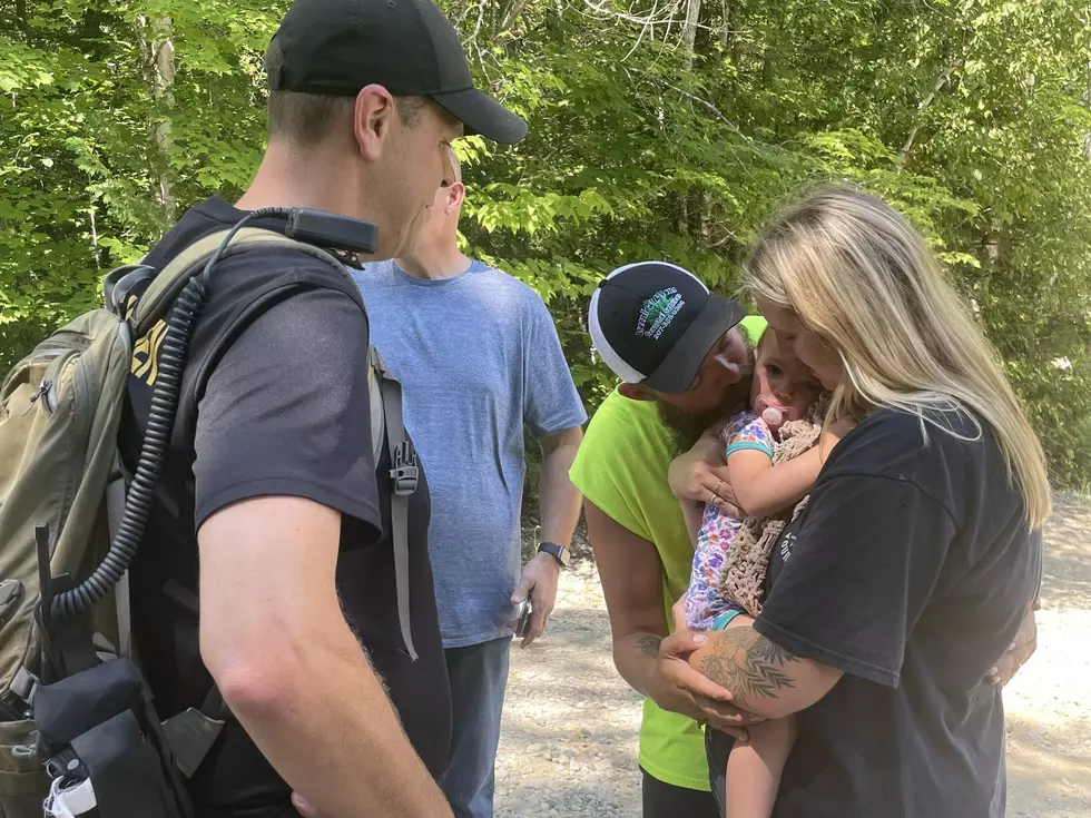 Game Warden Locates Missing 2-year-old in Northern Maine Woods