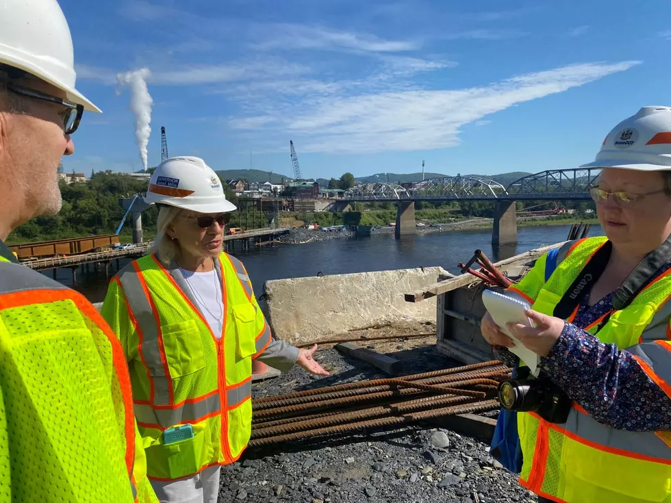 Gov. Mills Tours International Bridge Project in Madawaska