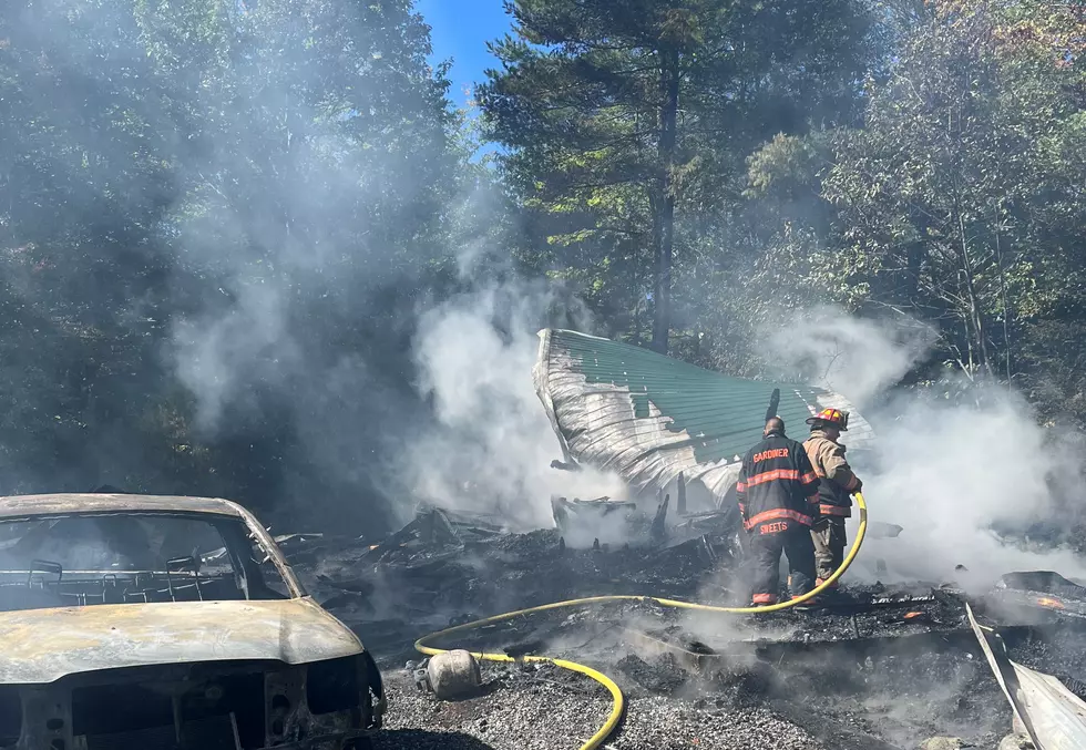 Elderly Man Dies in Fire in West Gardiner, Maine