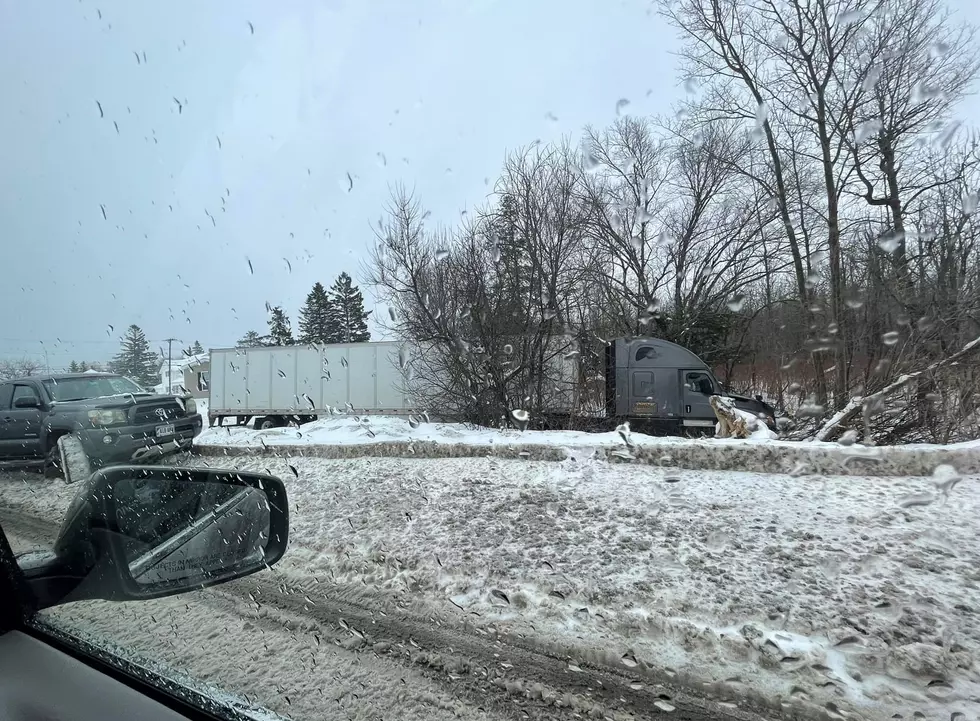 Tractor-Trailer Crashes on Route 1A in Mars Hill
