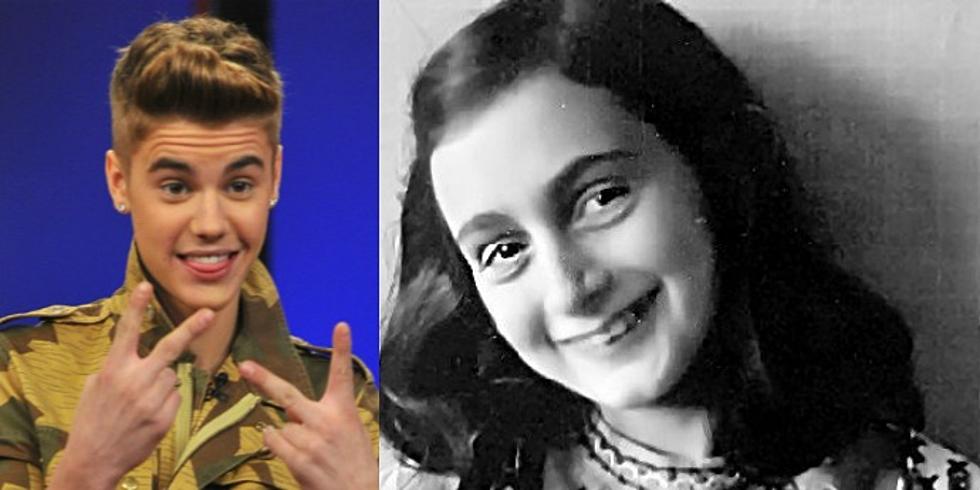 Justin Beiber Thinks Anne Frank Would Have Been a ‘Beileber’