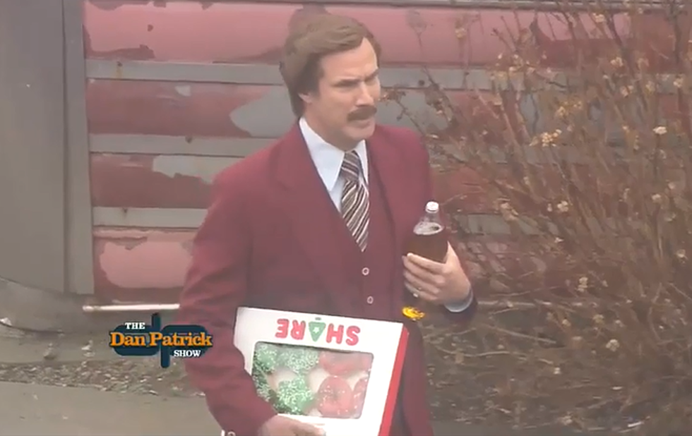 Watch Ron Burgundy Recreate Biggest Sports Broadcasting Moments