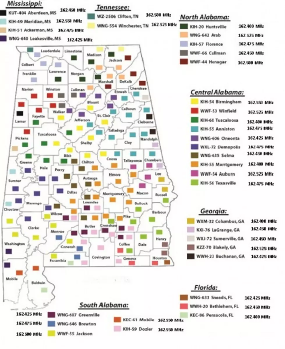 Birmingham NOAA Weather Radio is Off the Air