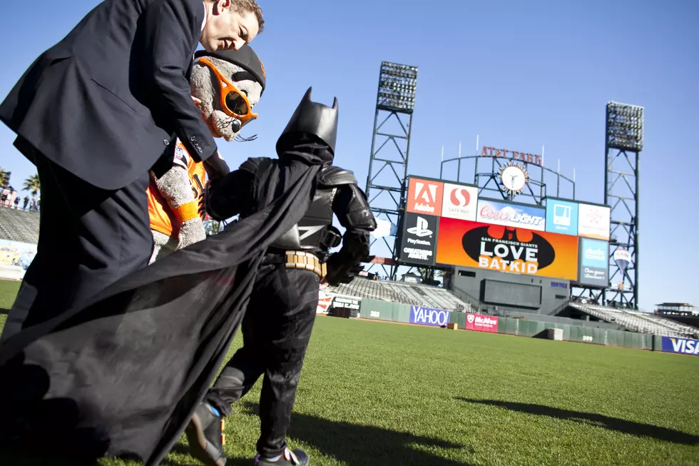 Batkid ‘Strikes’ Again in San Francisco at Giants Game