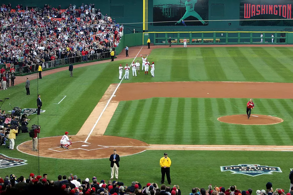 Watch Wounded Vet Throw First Pitch Grenade-Style
