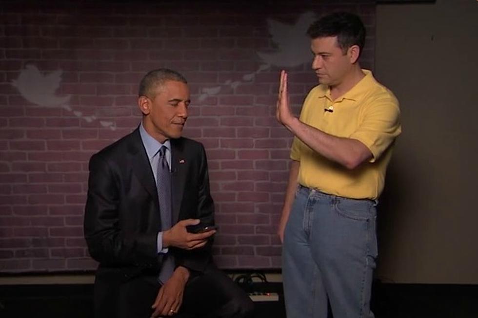President Obama Reads Mean Tweets on ‘Jimmy Kimmel Live’ [VIDEO]