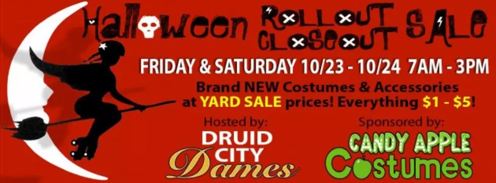 Druid City Dames to Host Costume Sale Fundraiser October 23 and 24, 2015 in Tuscaloosa