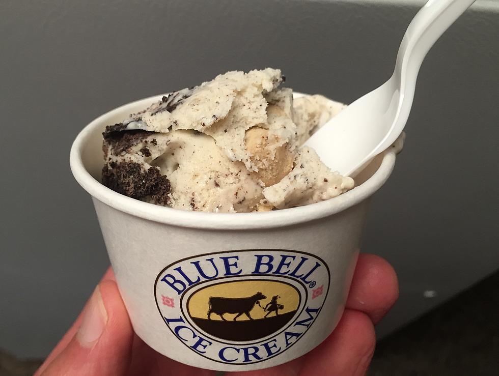 Trying a New Blue Bell Flavor Introduced for Ice Cream Month