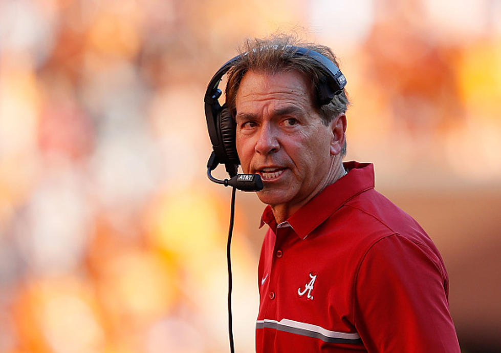 Nick Saban&#8217;s Halftime Interview Got People Fired Up on the Internet