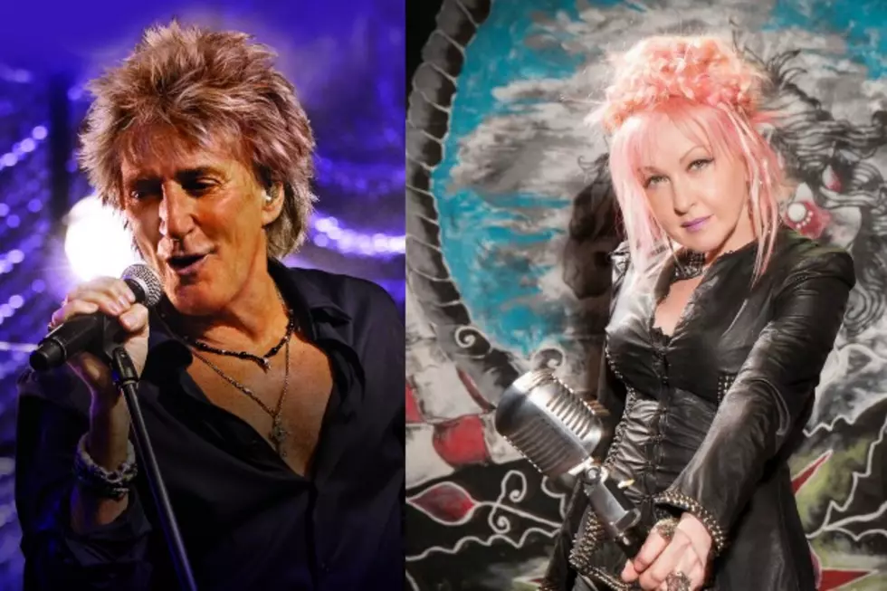 JUST ANNOUNCED: Rod Stewart and Cyndi Lauper Are Coming to the Tuscaloosa Amphitheater Sunday, July 9, 2017