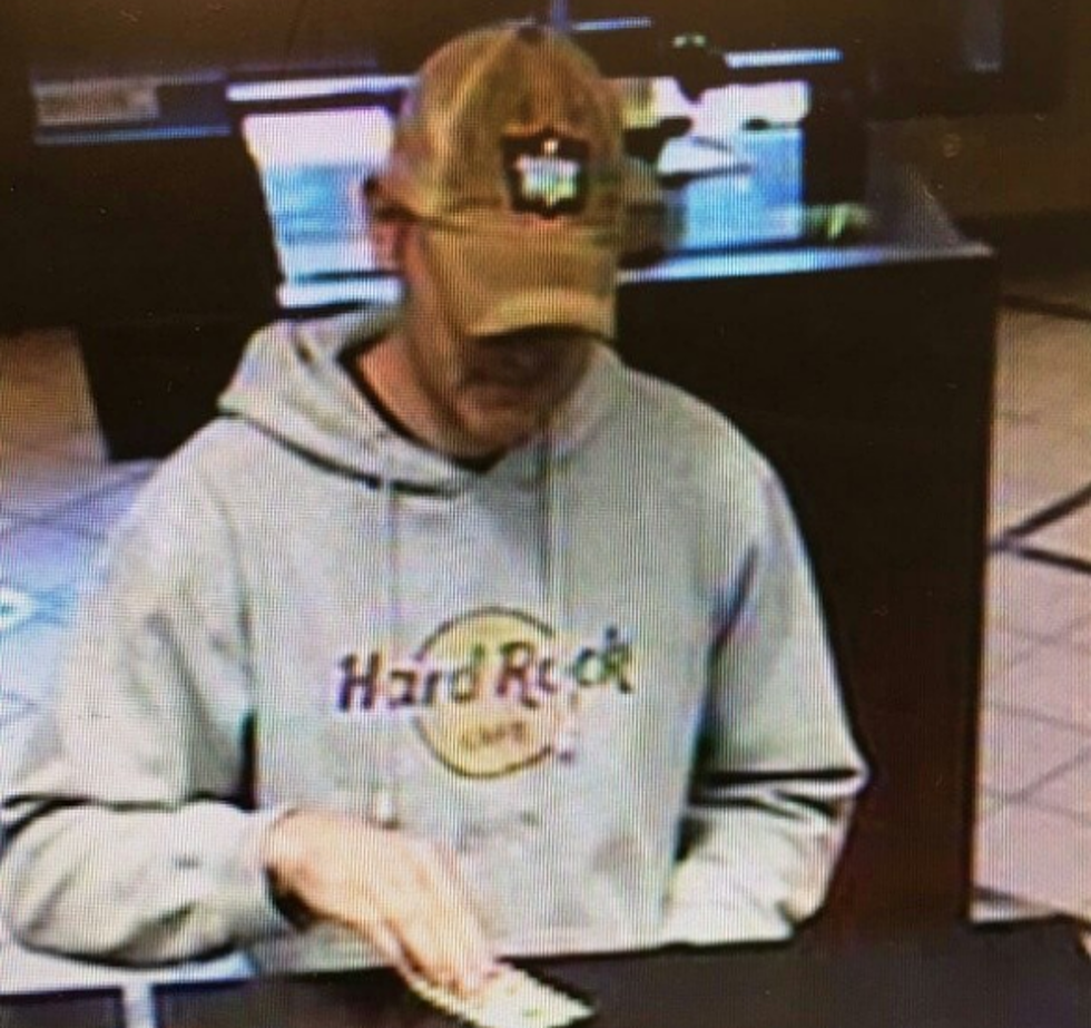 Police Searching for Northport Bank Robbery Suspect