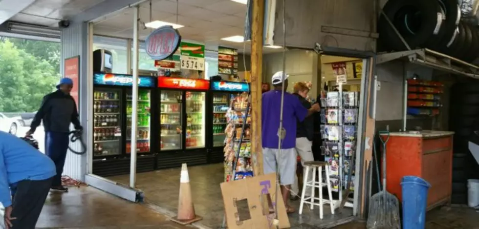 Runaway Vehicle Crashes Through The Front Window Of Wilson&#8217;s Texaco