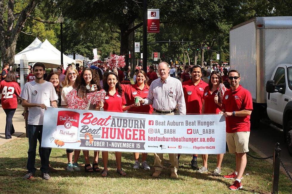 University of Alabama Wins Beat Auburn Beat Hunger Food Drive