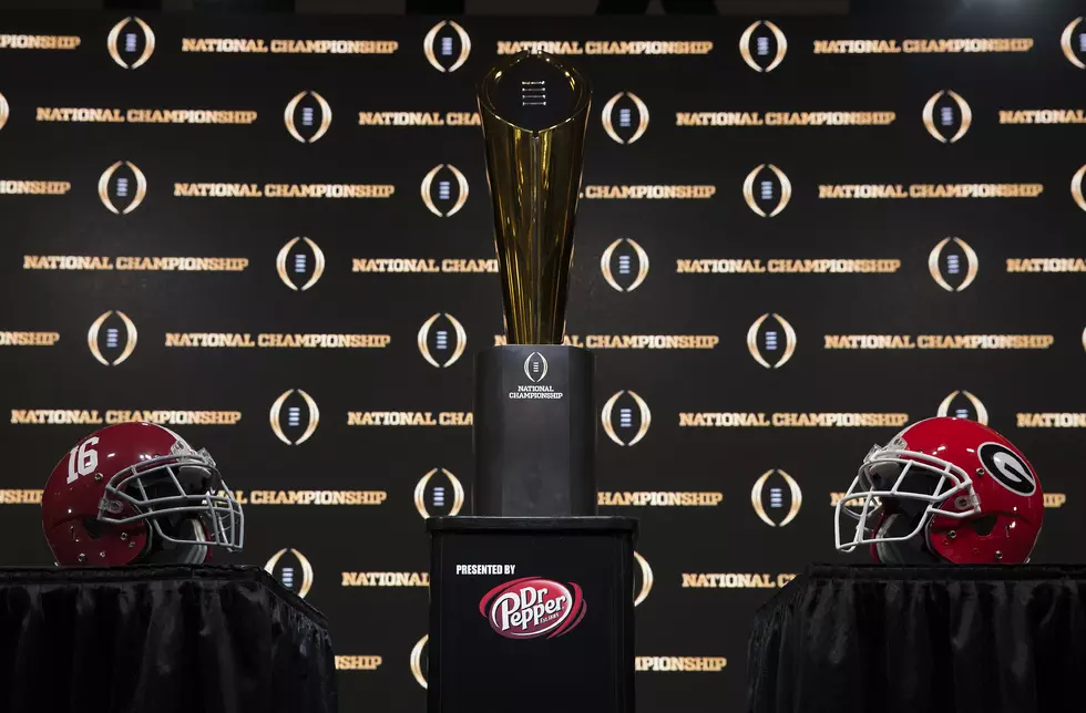 Get Your Picture Taken with the College Football Playoff National Championship Trophy in Tuscaloosa Friday, January 12, 2017