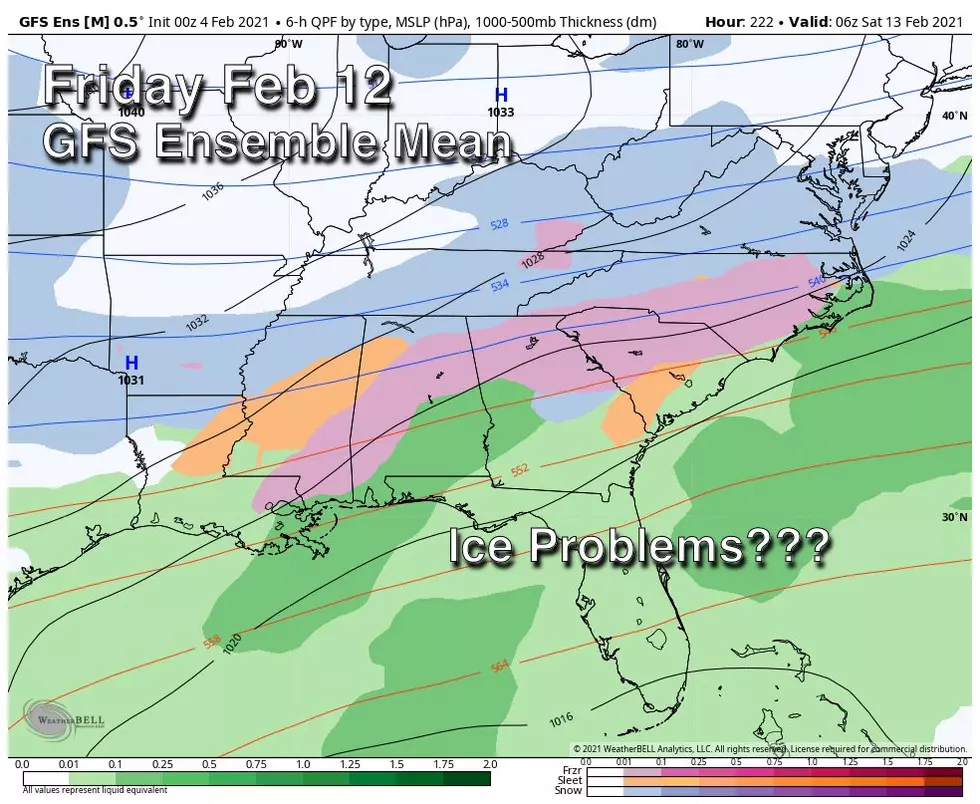 Could West Alabama See Freezing Rain, Snow Next Weekend?