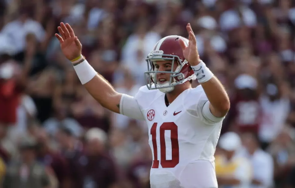 AJ McCarron Captures Johnny Unitas Golden Arm Award