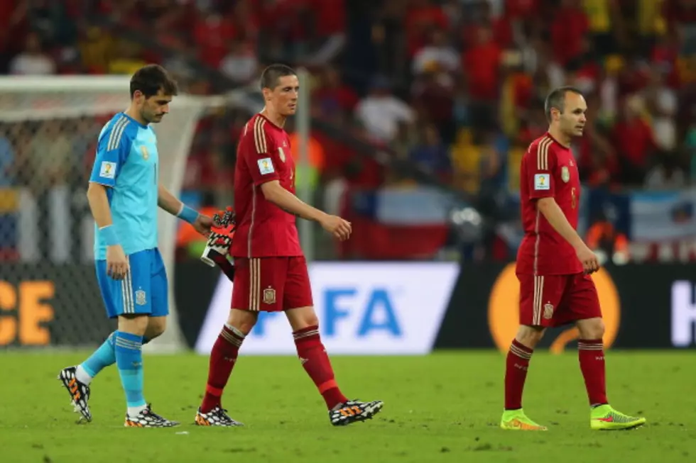 Defending World Cup Champions Spain Eliminated After Two Games