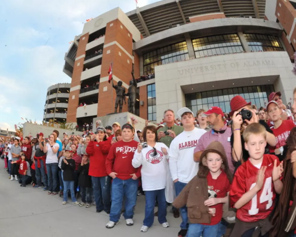 Alabama Football’s Annual Fan Day Set for August 3