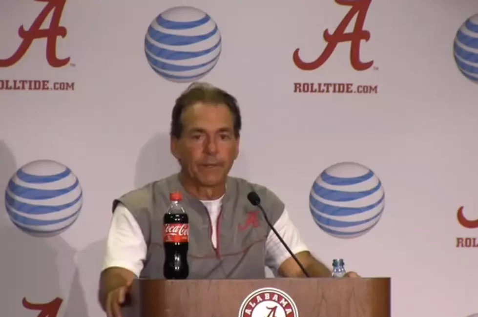 Nick Saban Talks About the Second Fall Scrimmage [VIDEO]