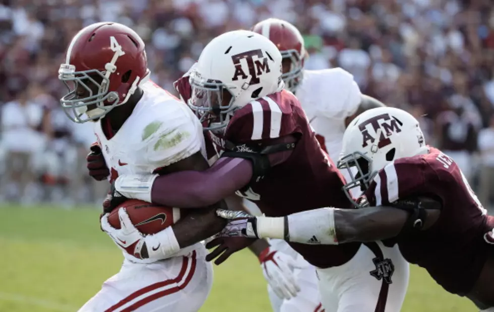 Alabama’s Game with Texas A&M Set for 2:30 PM CBS Kickoff