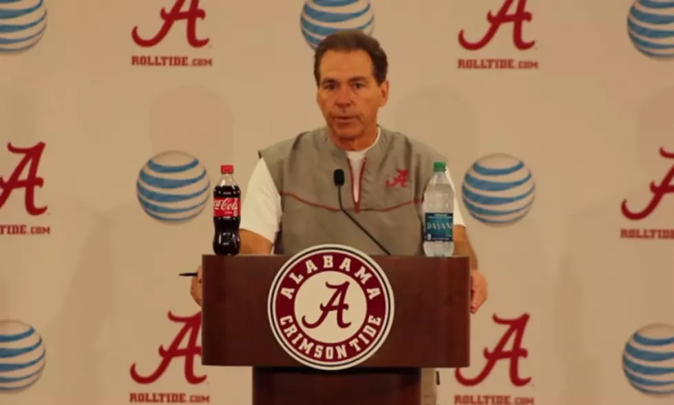 Saban, Tide Looking Forward to A-Day Game [VIDEO]